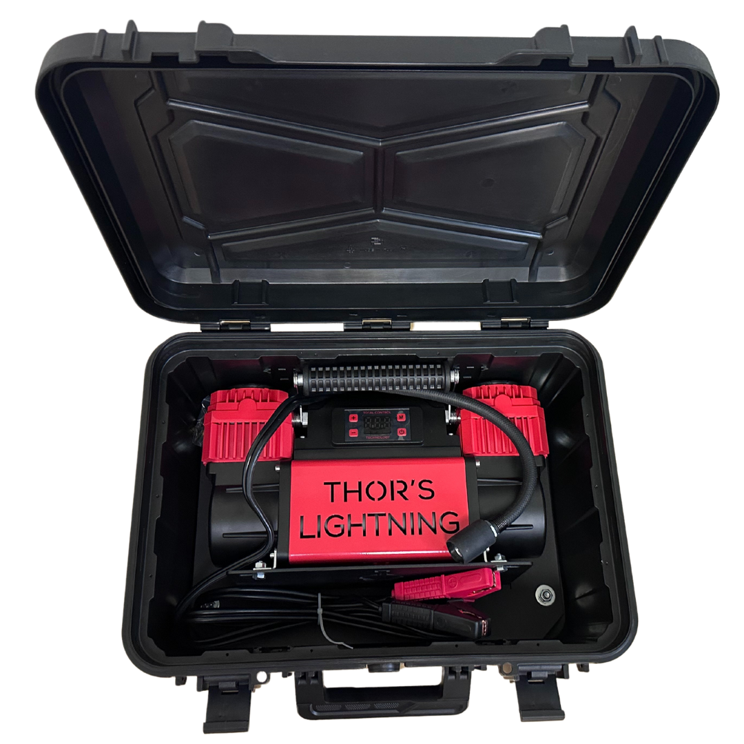 Thor’s Lightning AirVault2 – Portable 12V Dual Air Air Compressor (10.6 CFM)
