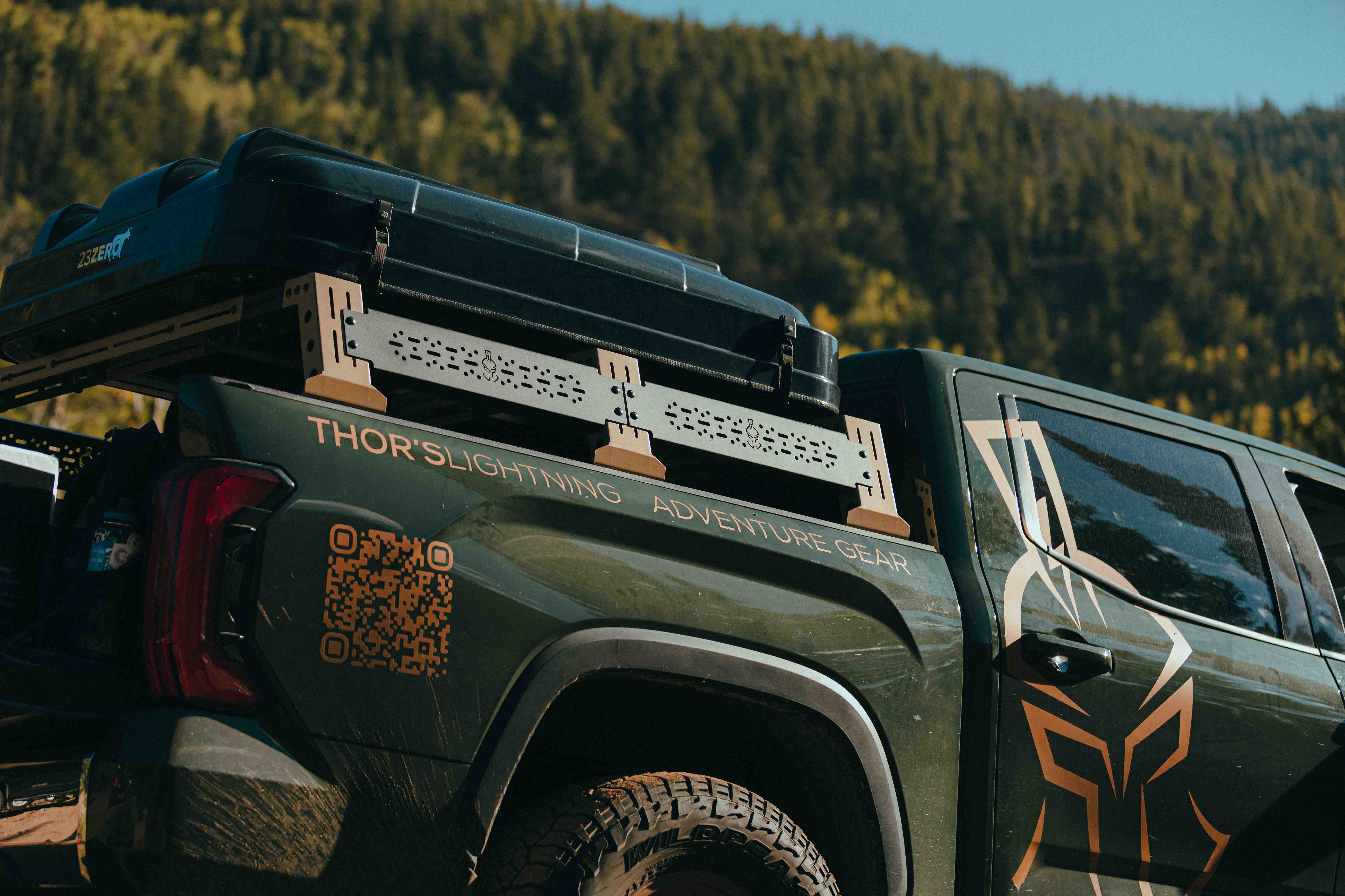 Refuge Modular Bed Rack System Jeep Gladiator JT 2020-2024