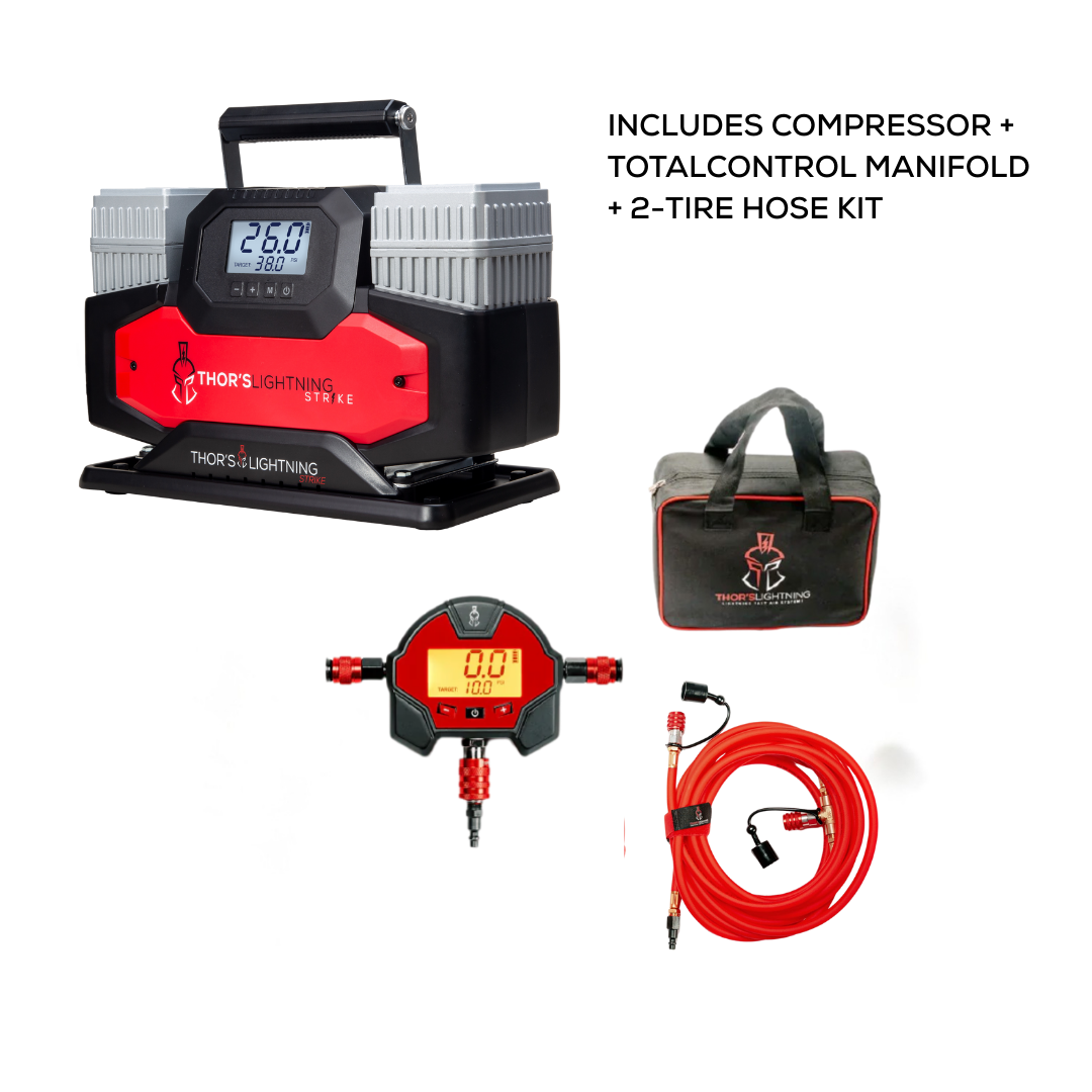 STRIKE001| 2-Tire Kit | Total Control Manifold | Bundle