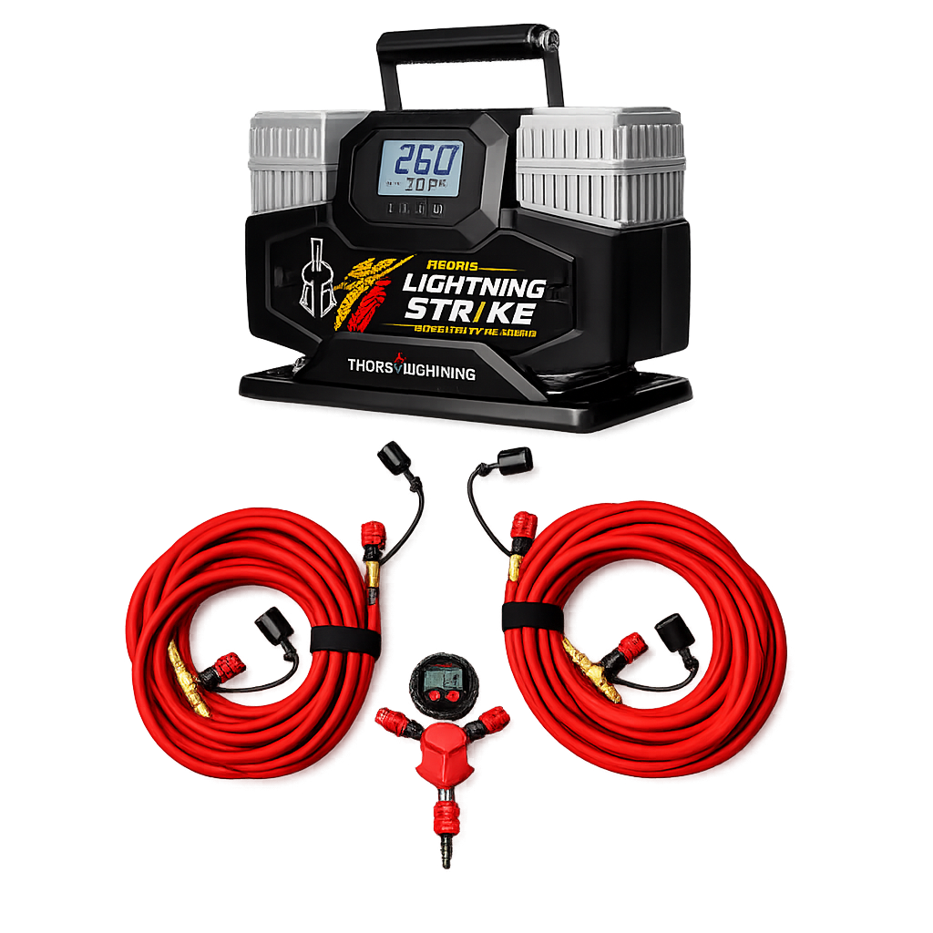 Lightning Strike™ 4-Tire Air Management Bundle