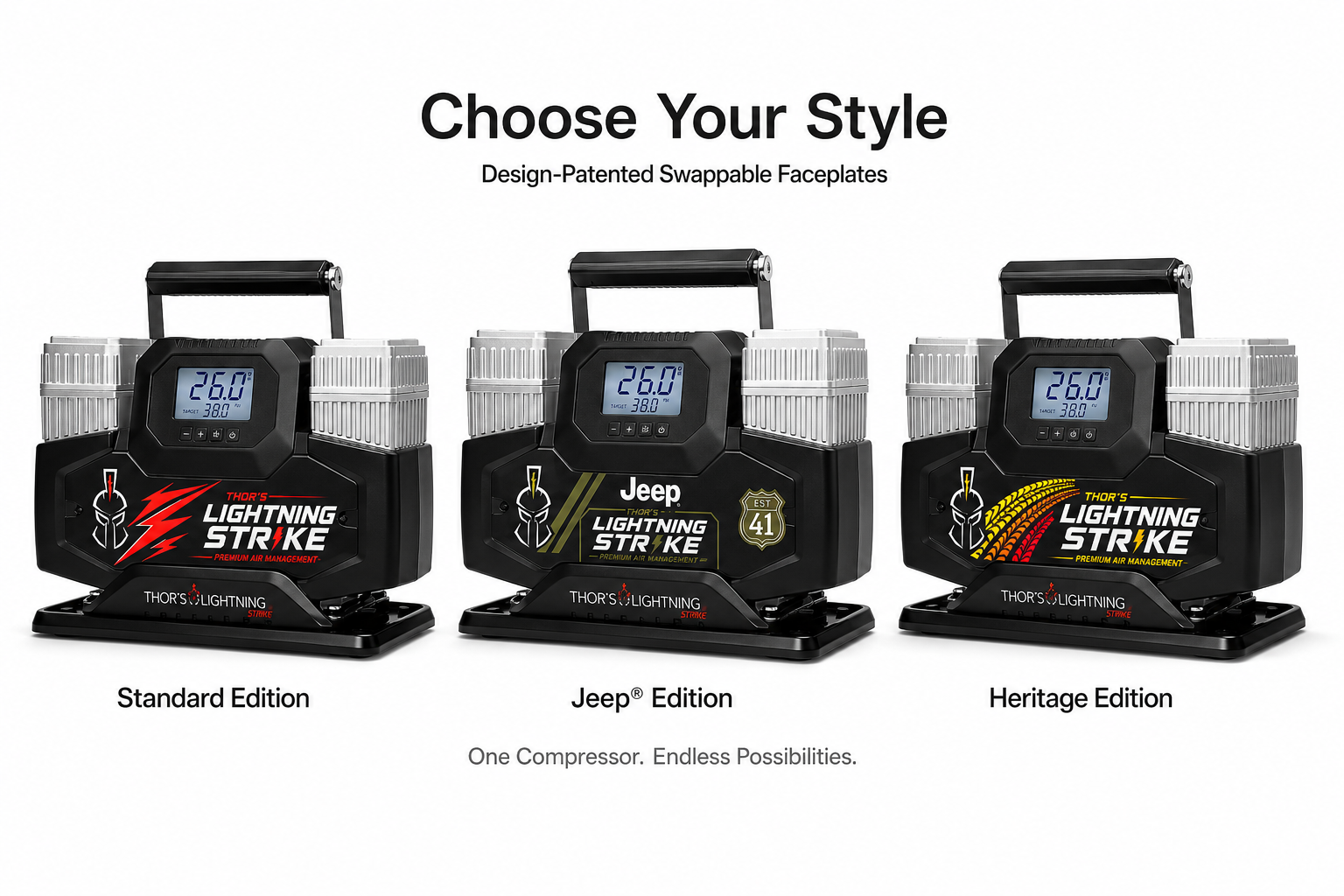 Lightning Strike Pro™ Portable Air Management System PREORDER • Estimated to Ship October 2026