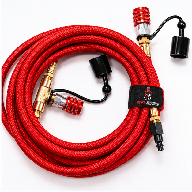 Rapid Multi-Tire Air System – NextGen StrikeShield™ 300 PSI Braided Hose